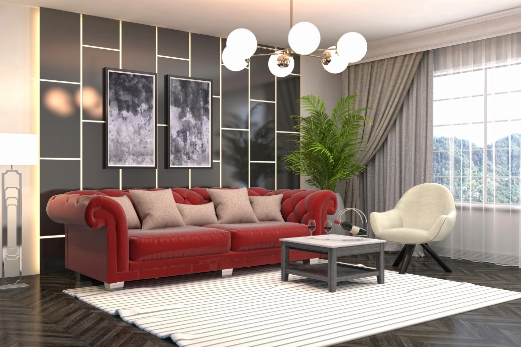 Oaks Interio, Living Room Design